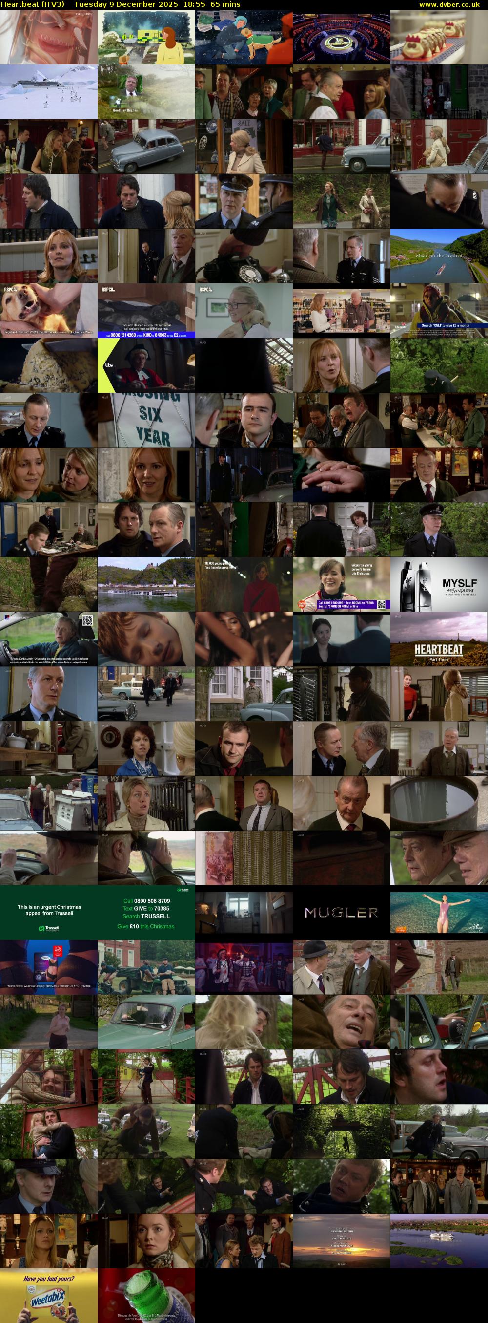 Heartbeat (ITV3) Tuesday 9 December 2025 18:55 - 20:00