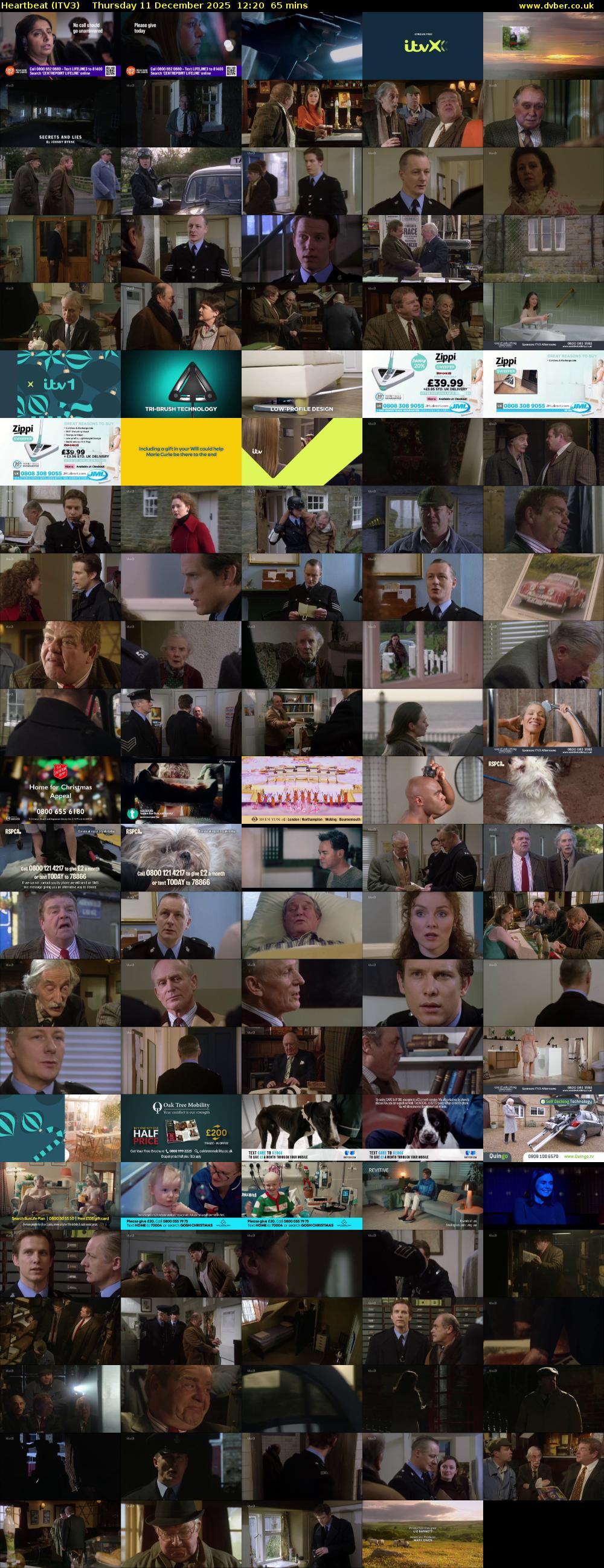 Heartbeat (ITV3) Thursday 11 December 2025 12:20 - 13:25