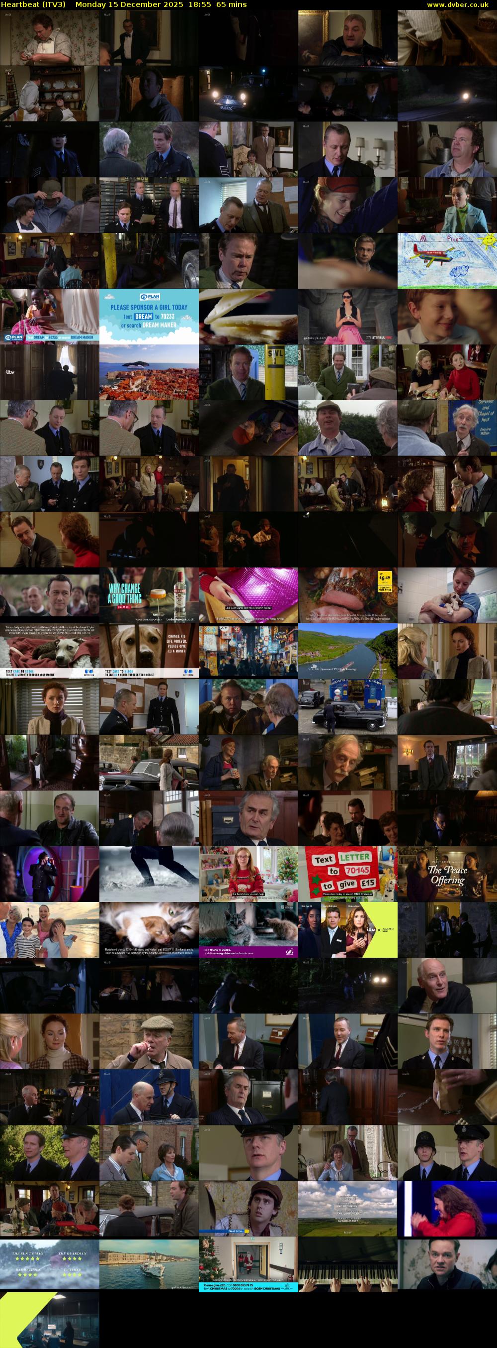 Heartbeat (ITV3) Monday 15 December 2025 18:55 - 20:00