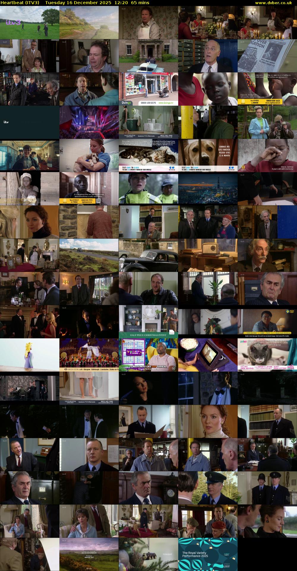 Heartbeat (ITV3) Tuesday 16 December 2025 12:20 - 13:25