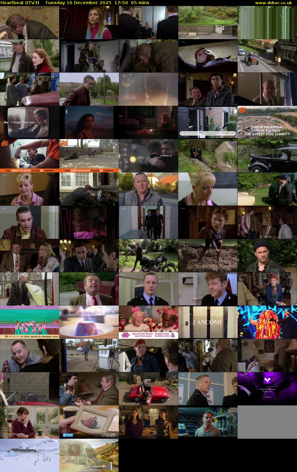 Heartbeat (ITV3) Tuesday 16 December 2025 17:50 - 18:55