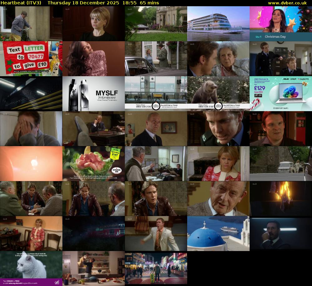 Heartbeat (ITV3) Thursday 18 December 2025 18:55 - 20:00