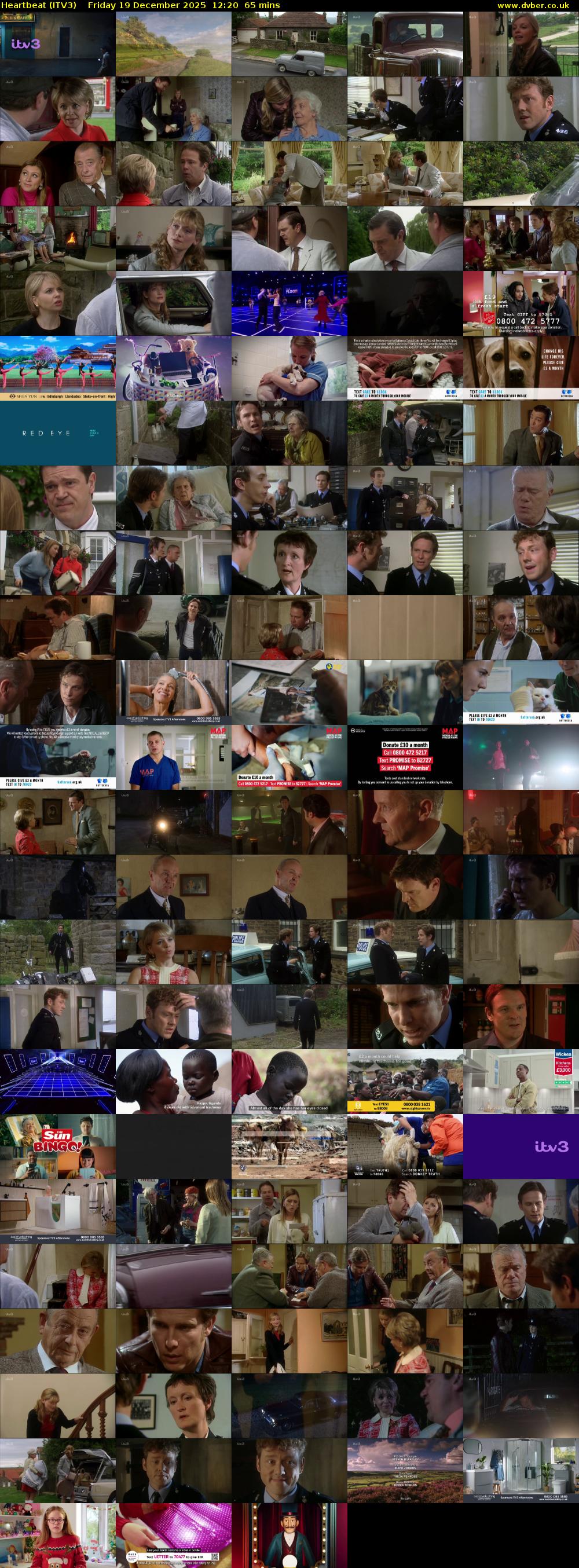 Heartbeat (ITV3) Friday 19 December 2025 12:20 - 13:25
