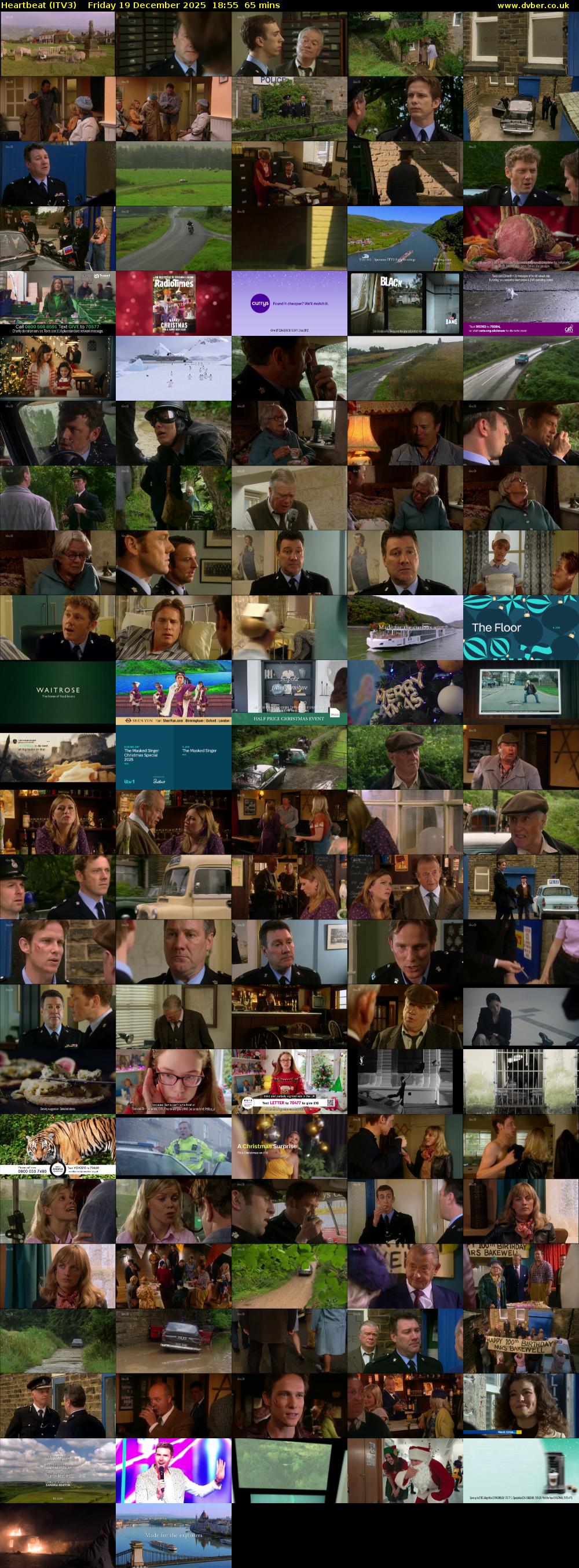 Heartbeat (ITV3) Friday 19 December 2025 18:55 - 20:00