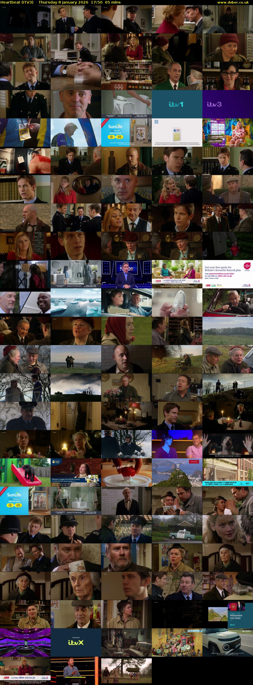 Heartbeat (ITV3) Thursday 8 January 2026 17:50 - 18:55