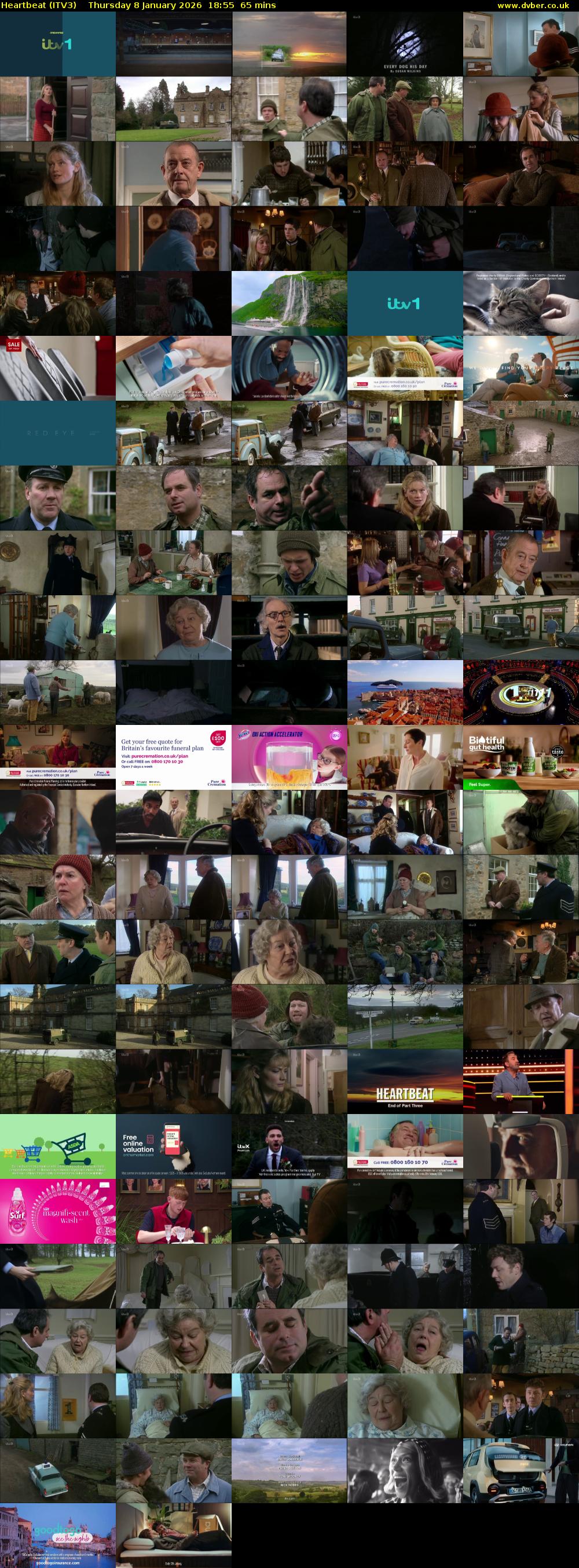 Heartbeat (ITV3) Thursday 8 January 2026 18:55 - 20:00