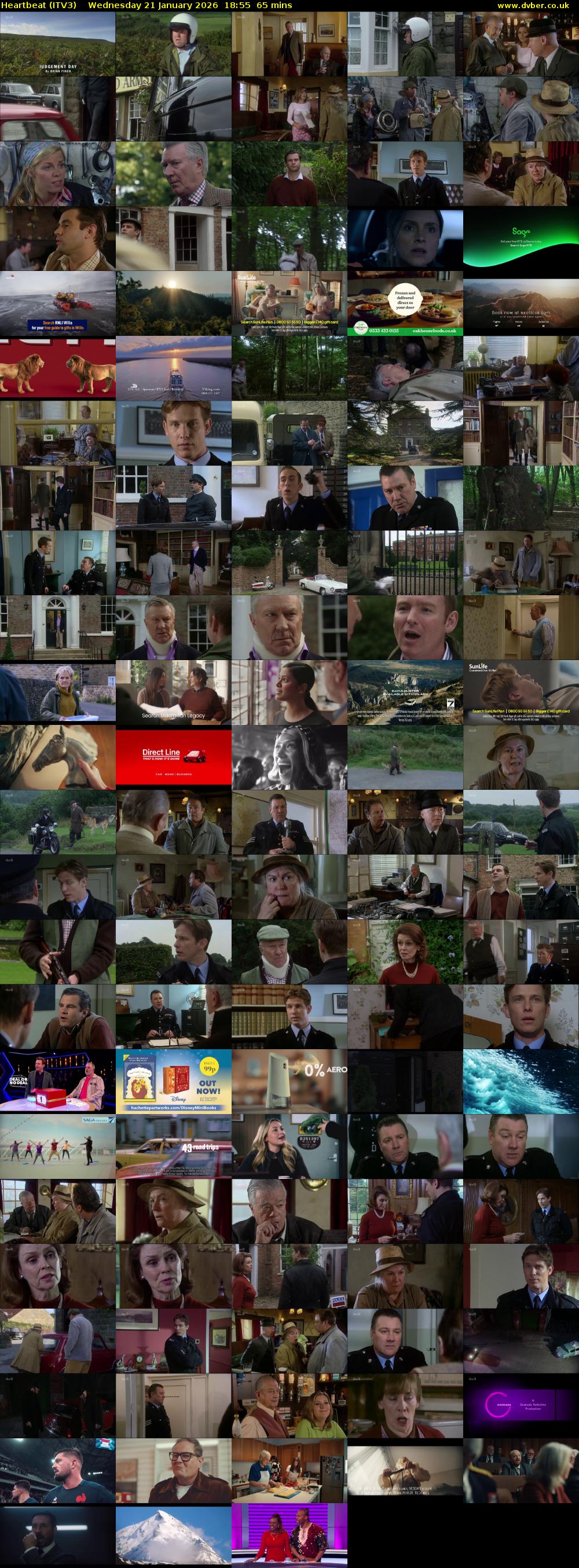 Heartbeat (ITV3) Wednesday 21 January 2026 18:55 - 20:00