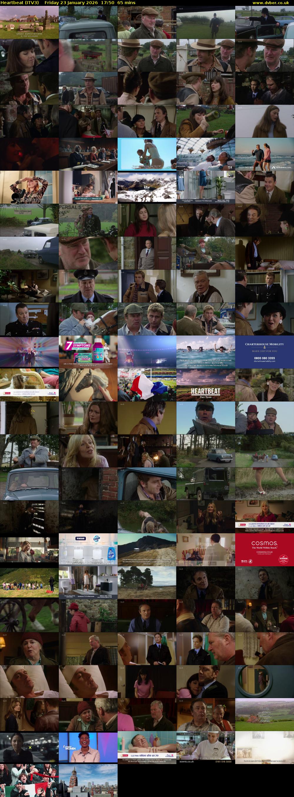 Heartbeat (ITV3) Friday 23 January 2026 17:50 - 18:55