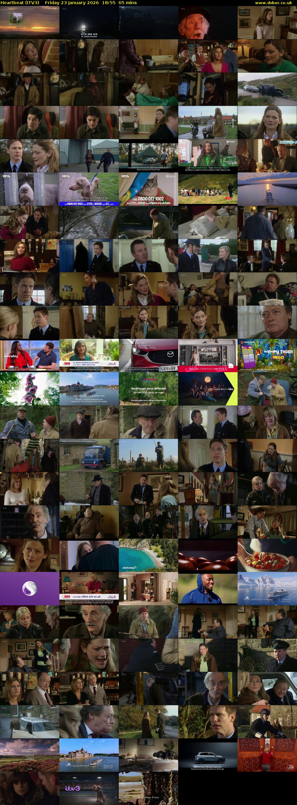 Heartbeat (ITV3) Friday 23 January 2026 18:55 - 20:00