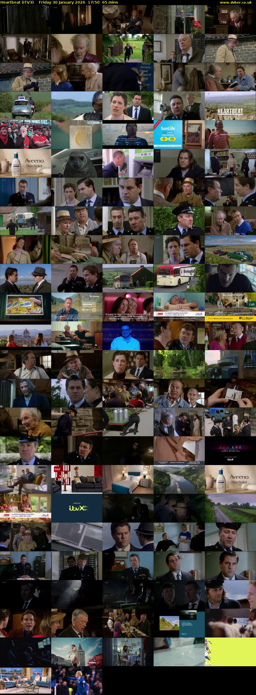 Heartbeat (ITV3) Friday 30 January 2026 17:50 - 18:55