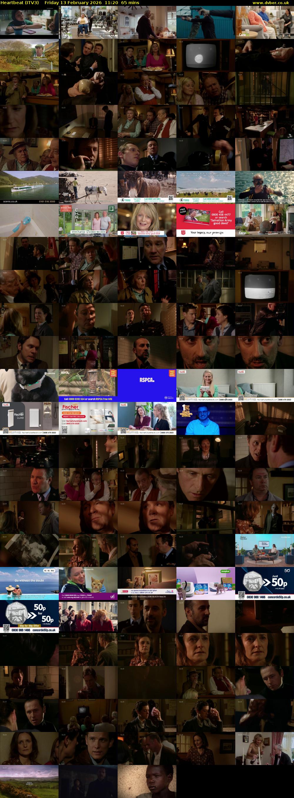 Heartbeat (ITV3) Friday 13 February 2026 11:20 - 12:25
