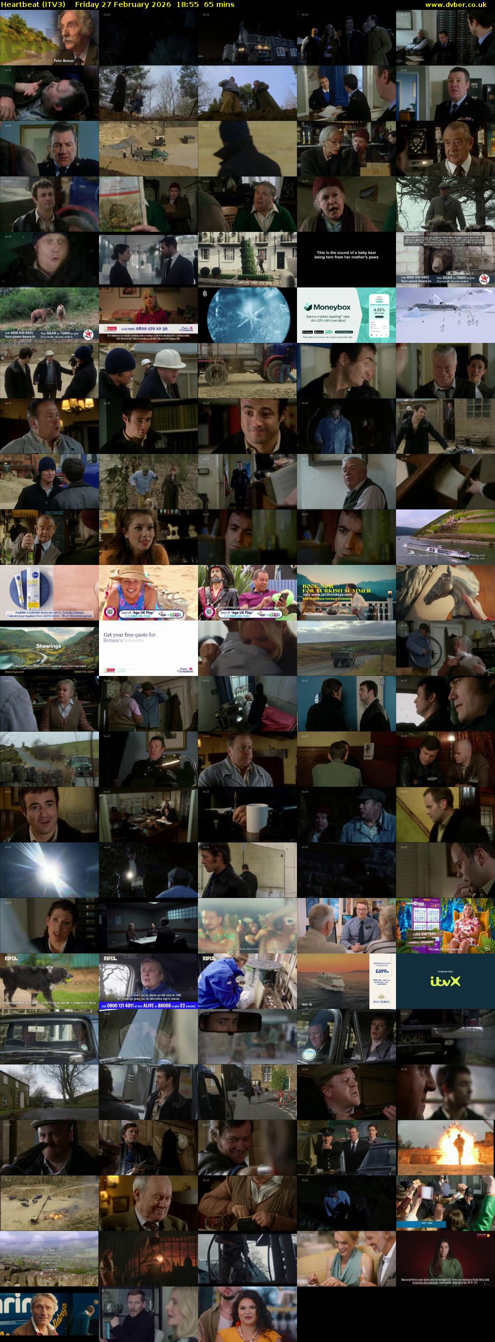 Heartbeat (ITV3) Friday 27 February 2026 18:55 - 20:00