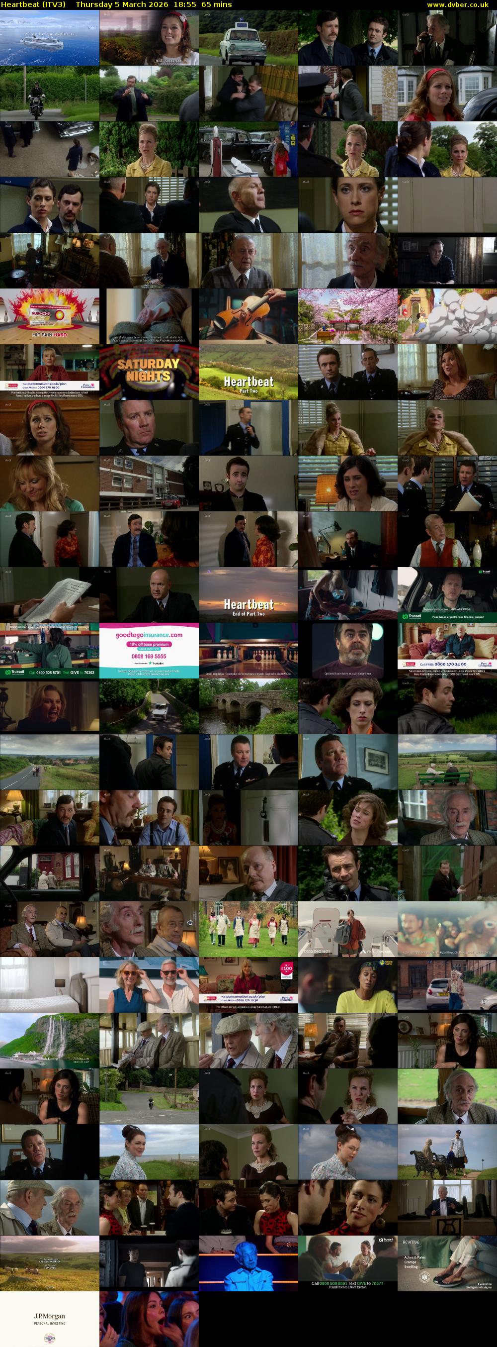 Heartbeat (ITV3) Thursday 5 March 2026 18:55 - 20:00