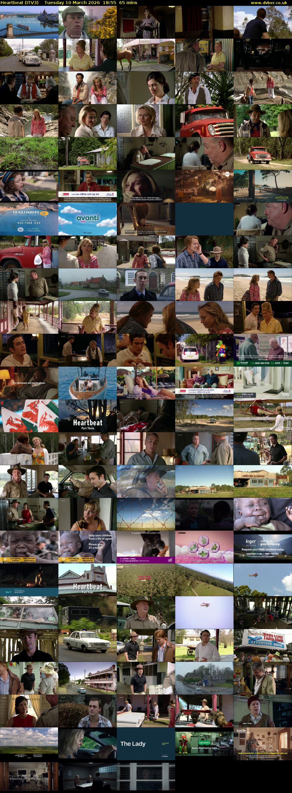 Heartbeat (ITV3) Tuesday 10 March 2026 18:55 - 20:00