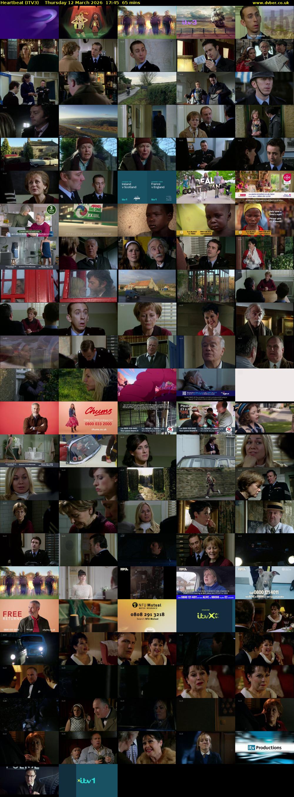 Heartbeat (ITV3) Thursday 12 March 2026 17:45 - 18:50