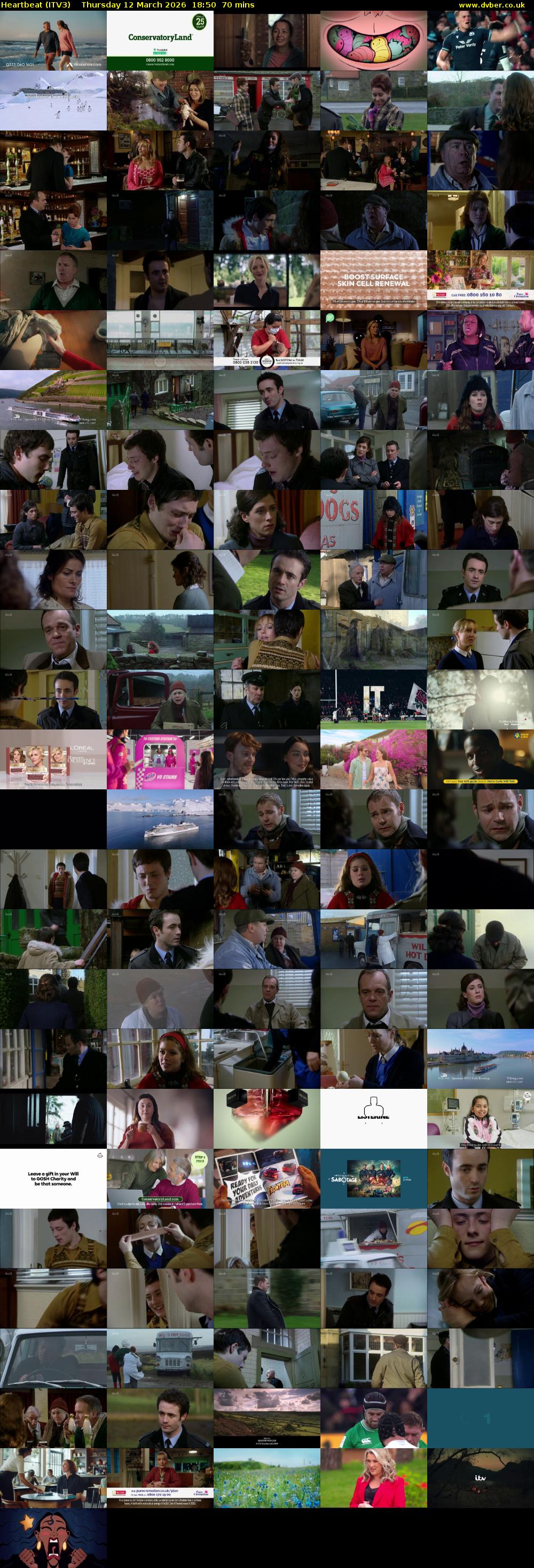 Heartbeat (ITV3) Thursday 12 March 2026 18:50 - 20:00
