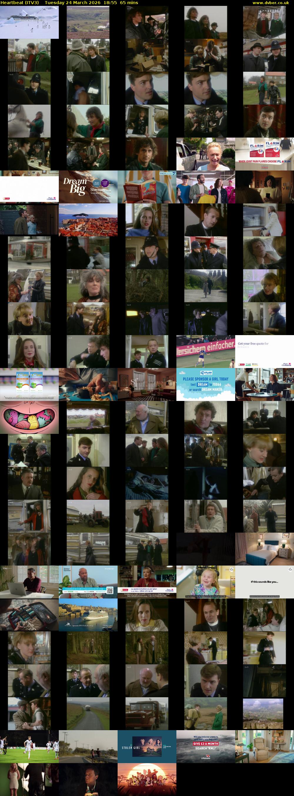 Heartbeat (ITV3) Tuesday 24 March 2026 18:55 - 20:00