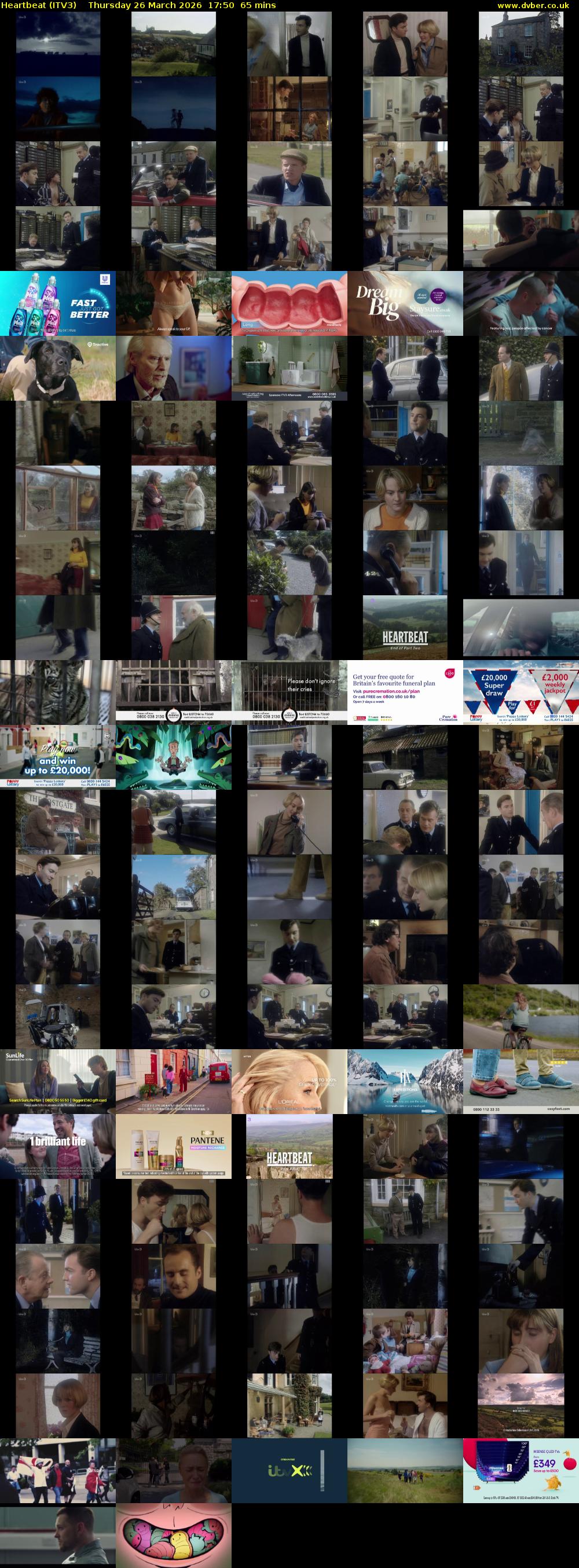 Heartbeat (ITV3) Thursday 26 March 2026 17:50 - 18:55