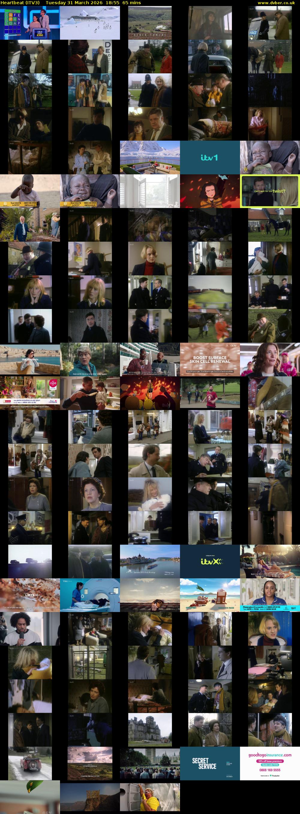Heartbeat (ITV3) Tuesday 31 March 2026 18:55 - 20:00