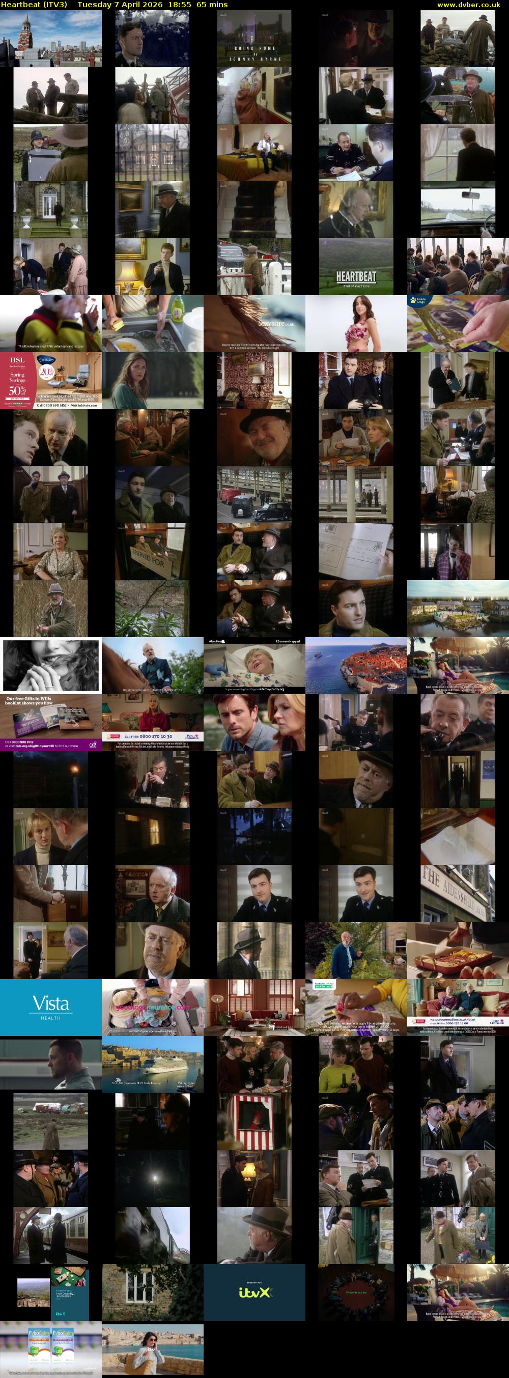 Heartbeat (ITV3) Tuesday 7 April 2026 18:55 - 20:00