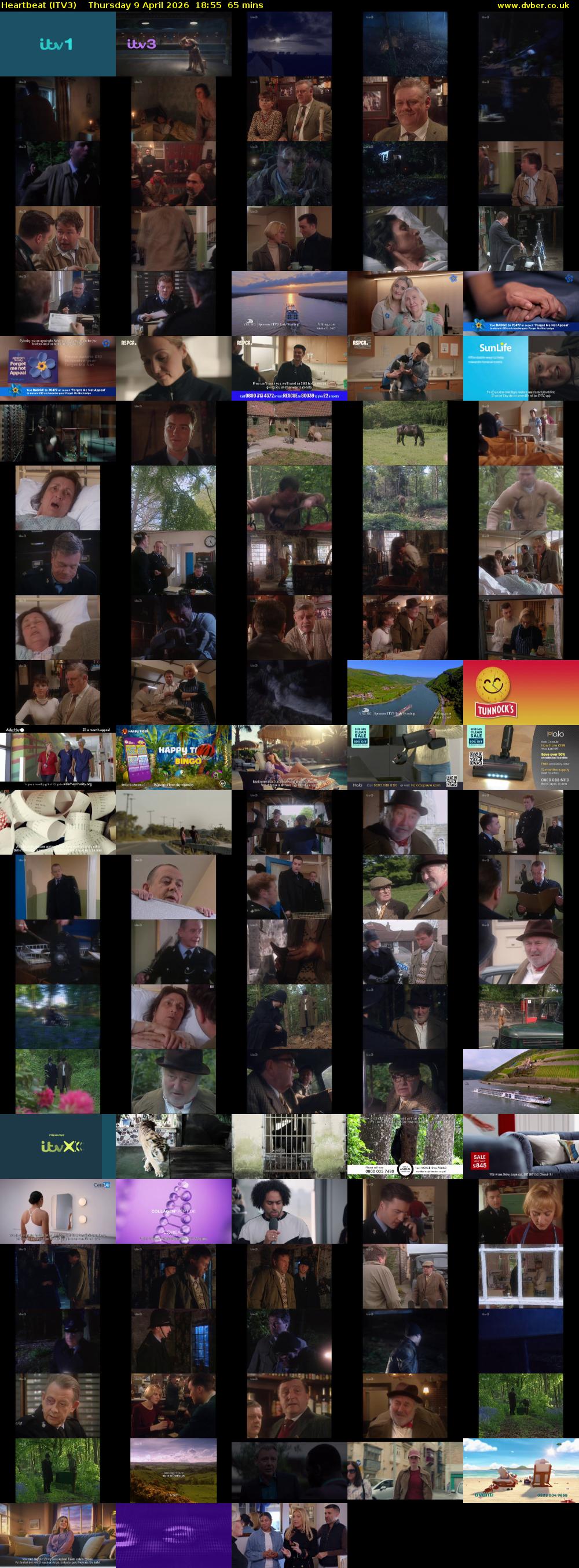 Heartbeat (ITV3) Thursday 9 April 2026 18:55 - 20:00