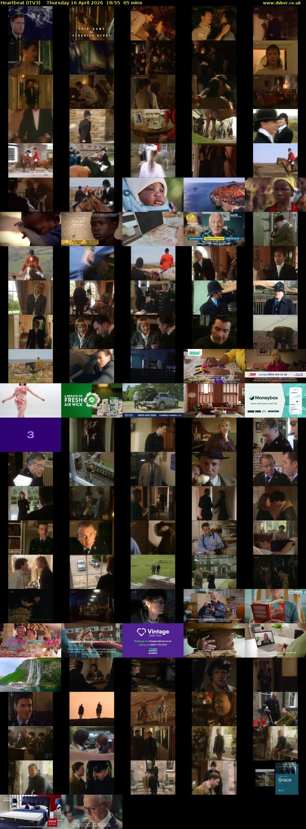 Heartbeat (ITV3) Thursday 16 April 2026 18:55 - 20:00