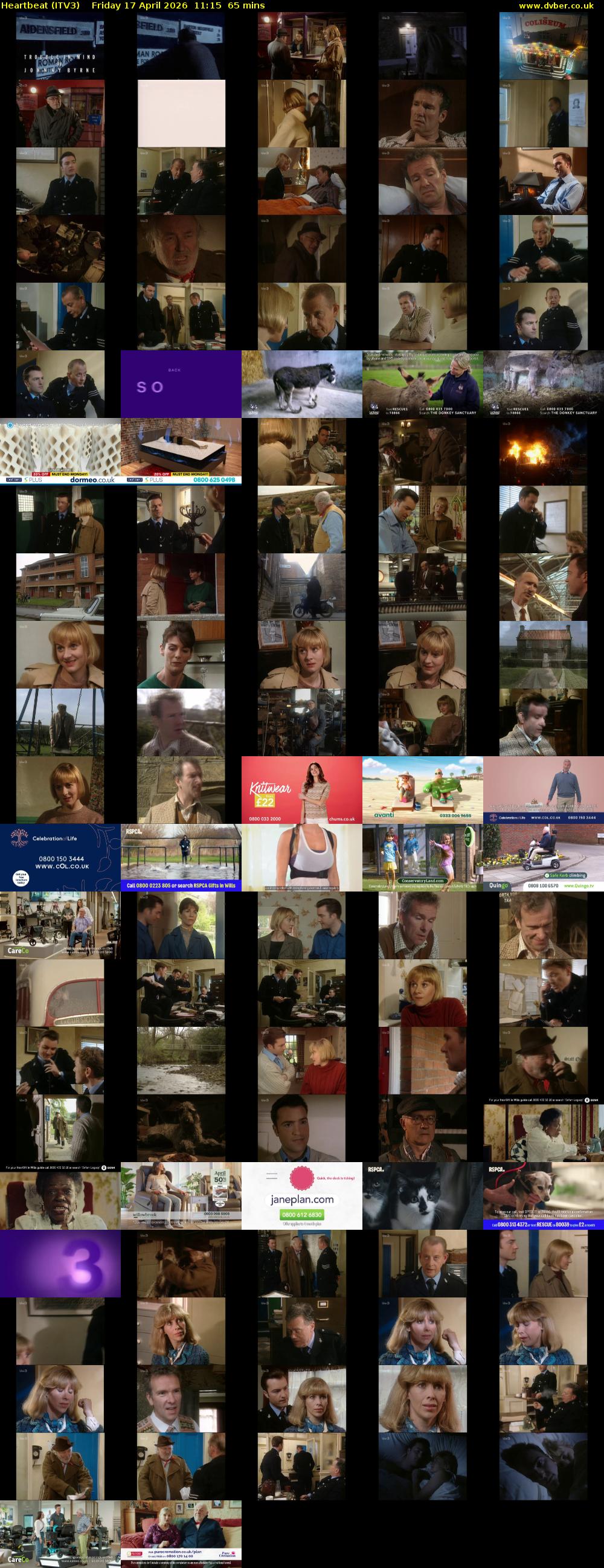 Heartbeat (ITV3) Friday 17 April 2026 11:15 - 12:20