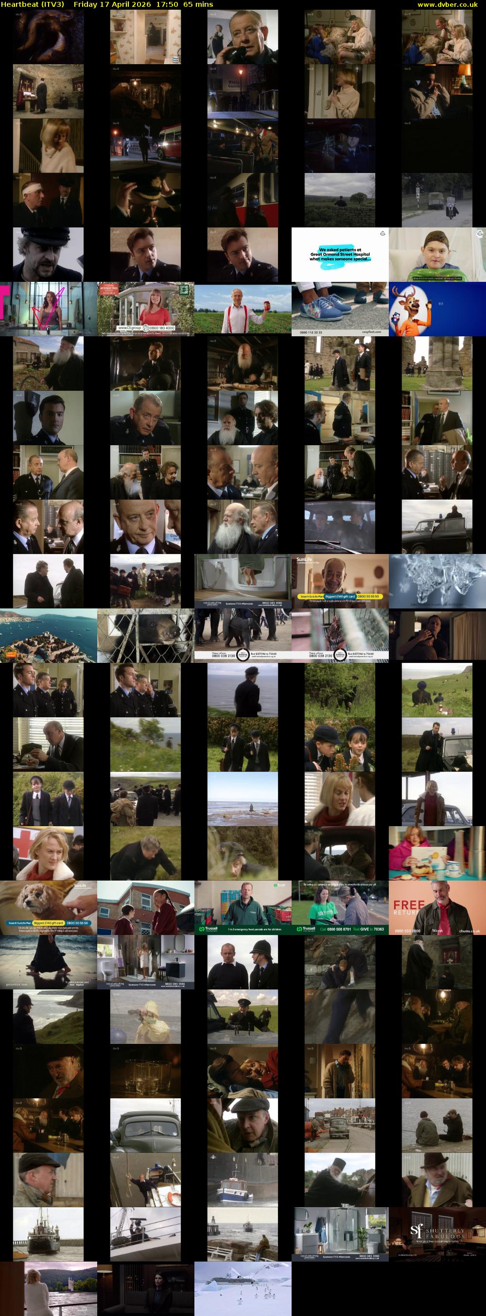 Heartbeat (ITV3) Friday 17 April 2026 17:50 - 18:55