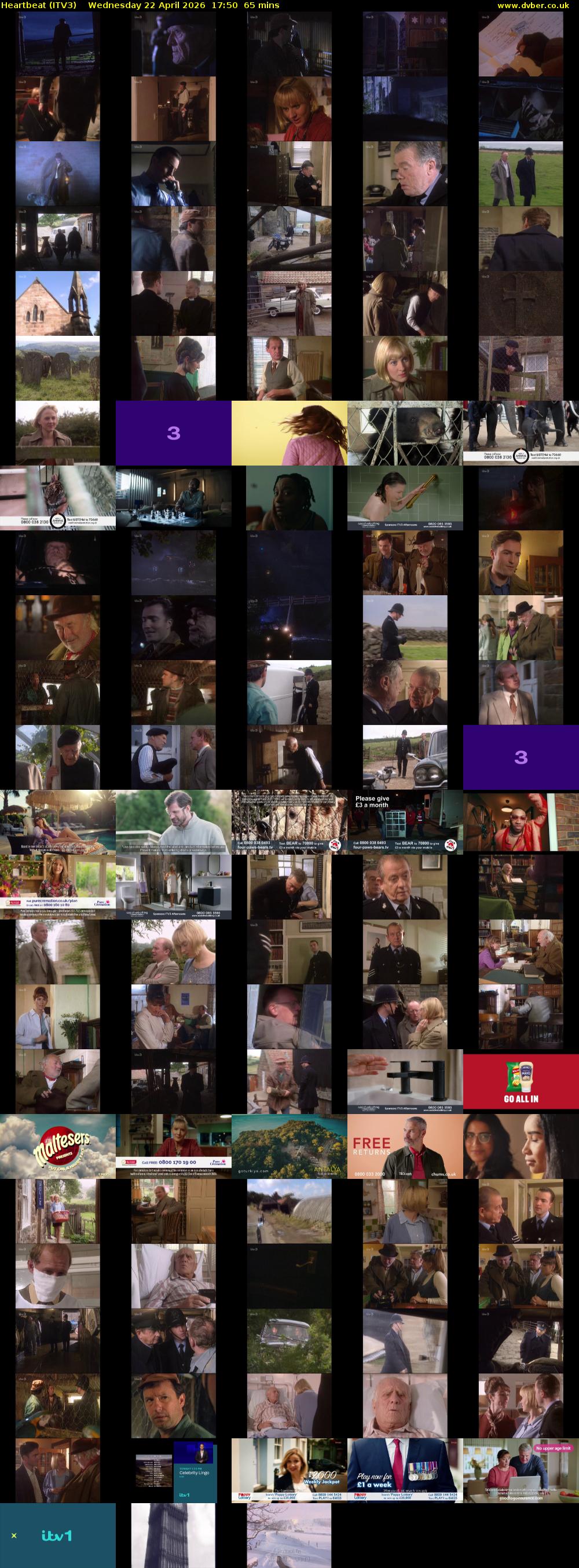 Heartbeat (ITV3) Wednesday 22 April 2026 17:50 - 18:55