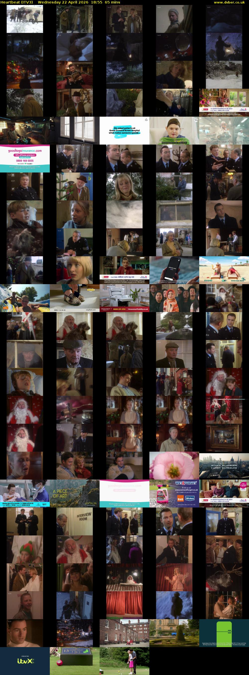 Heartbeat (ITV3) Wednesday 22 April 2026 18:55 - 20:00