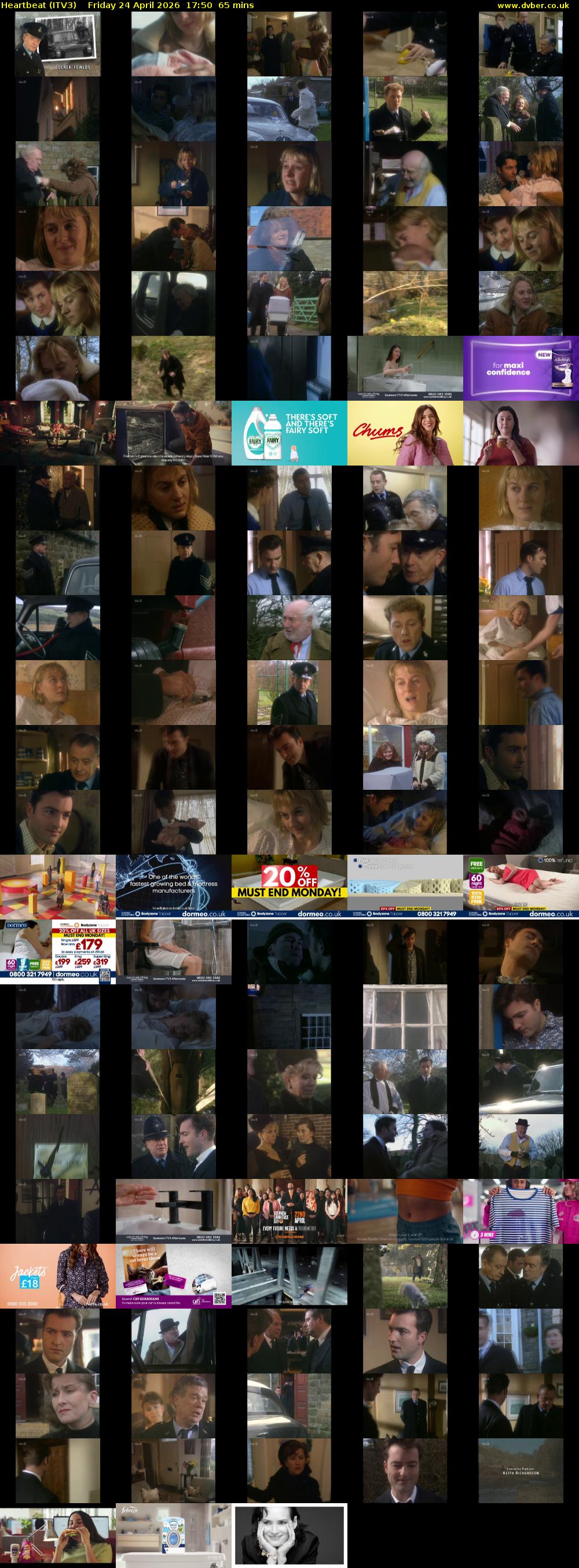 Heartbeat (ITV3) Friday 24 April 2026 17:50 - 18:55