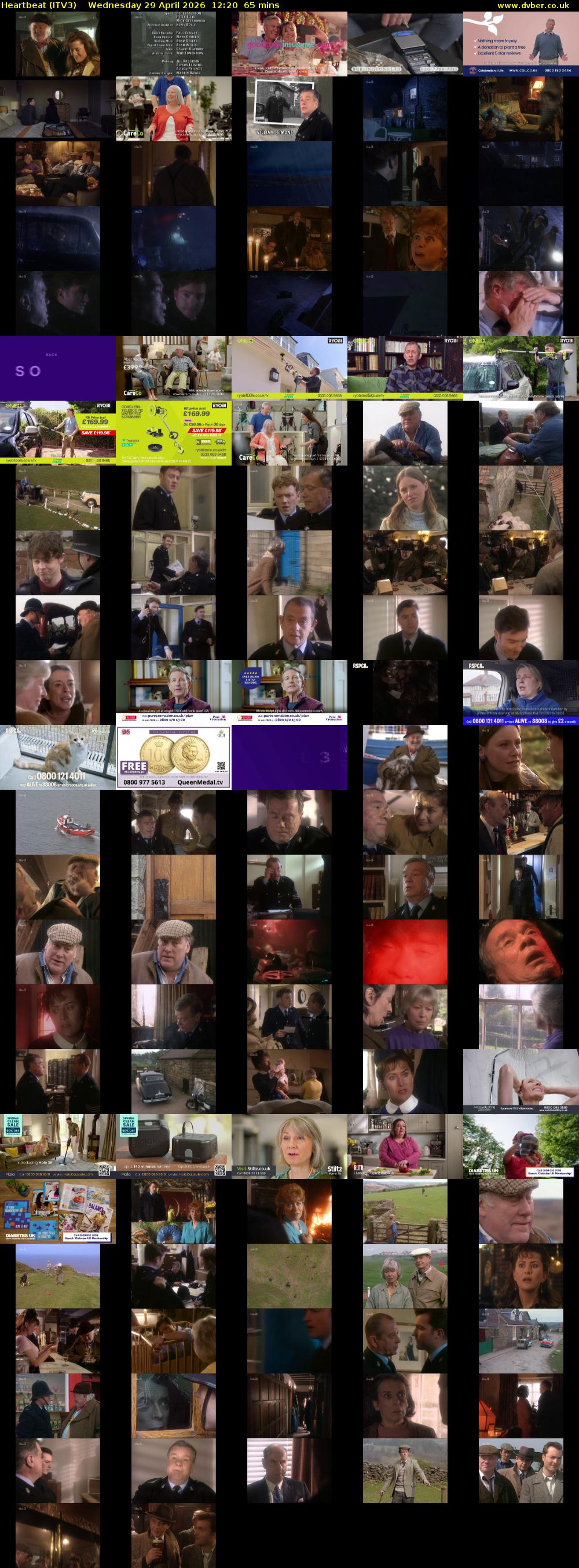 Heartbeat (ITV3) Wednesday 29 April 2026 12:20 - 13:25