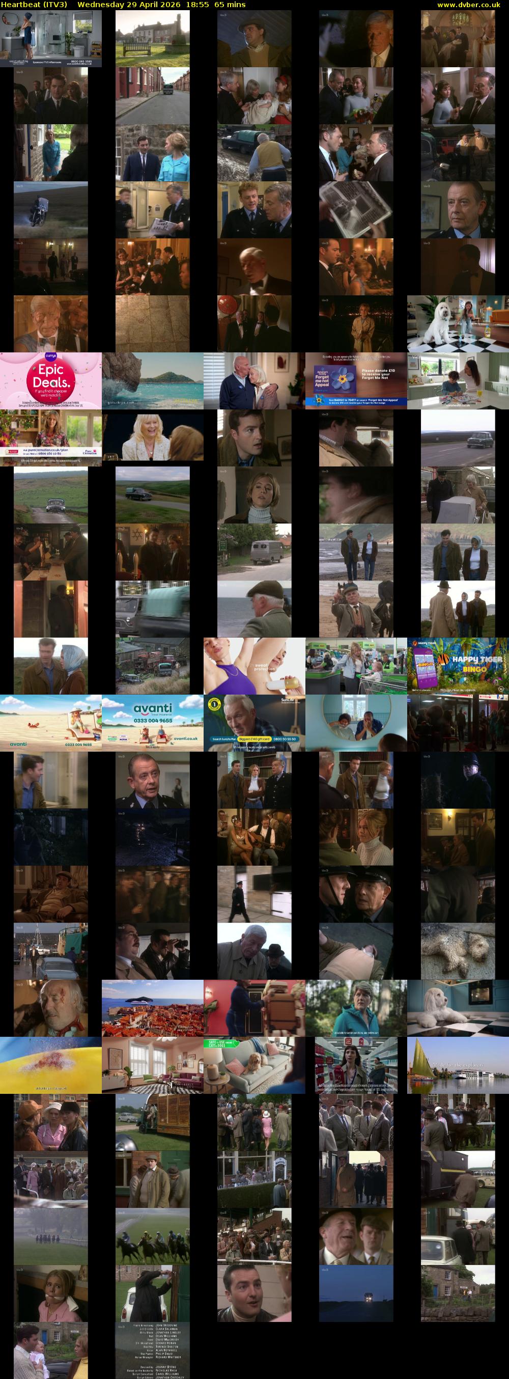 Heartbeat (ITV3) Wednesday 29 April 2026 18:55 - 20:00
