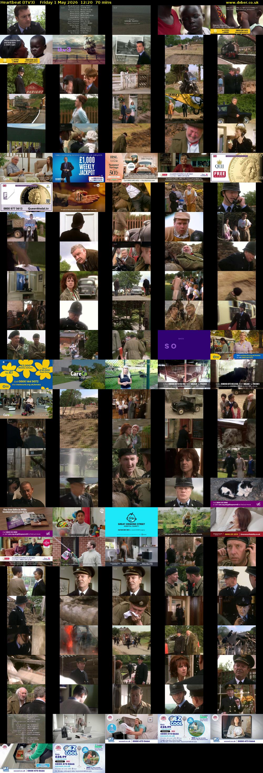 Heartbeat (ITV3) Friday 1 May 2026 12:20 - 13:30