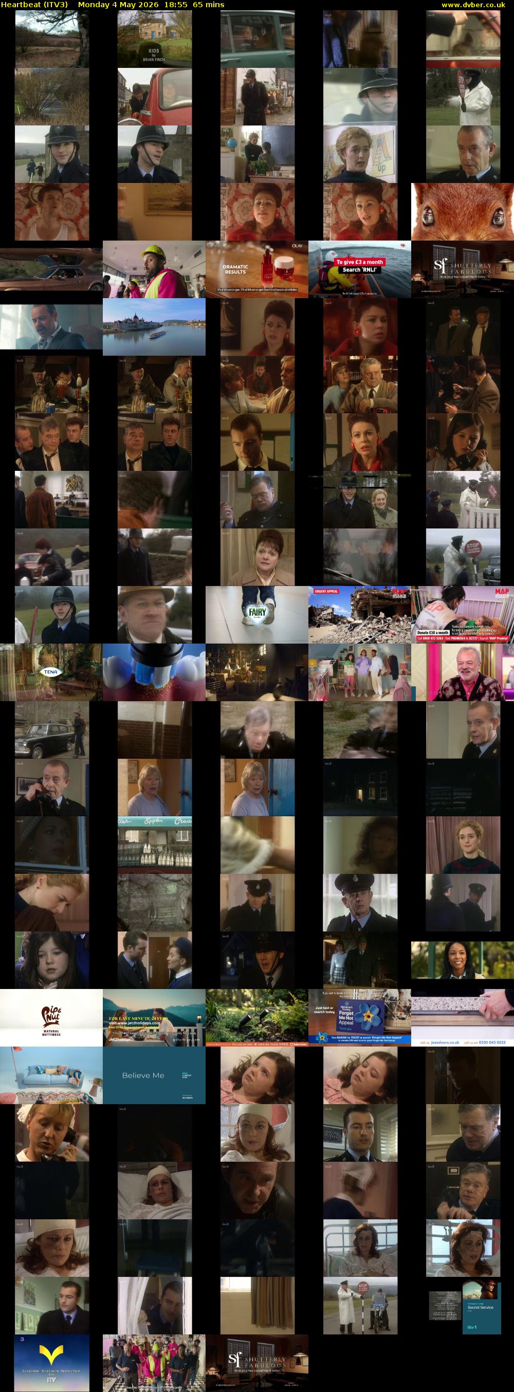 Heartbeat (ITV3) Monday 4 May 2026 18:55 - 20:00