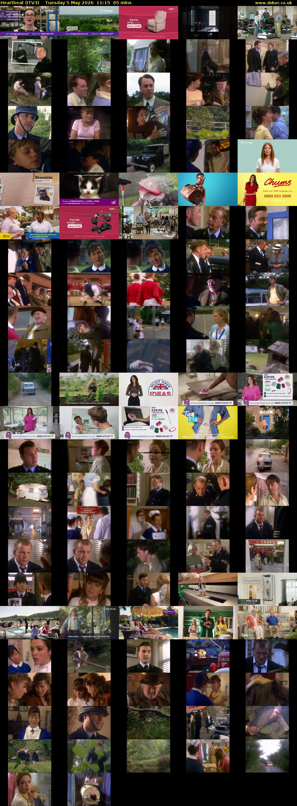 Heartbeat (ITV3) Tuesday 5 May 2026 11:15 - 12:20
