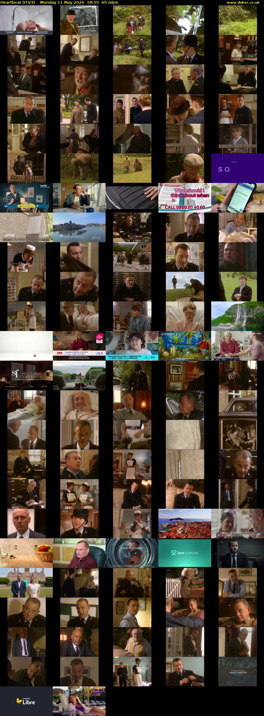 Heartbeat (ITV3) Monday 11 May 2026 18:55 - 20:00