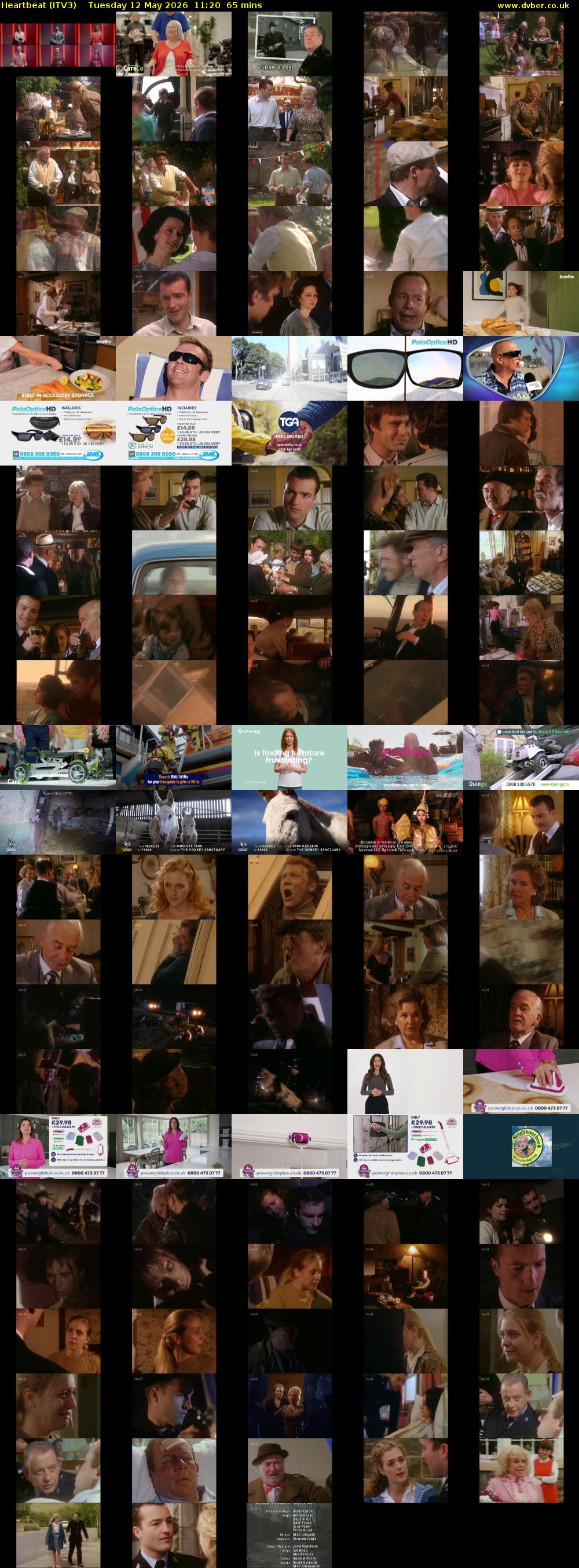 Heartbeat (ITV3) Tuesday 12 May 2026 11:20 - 12:25