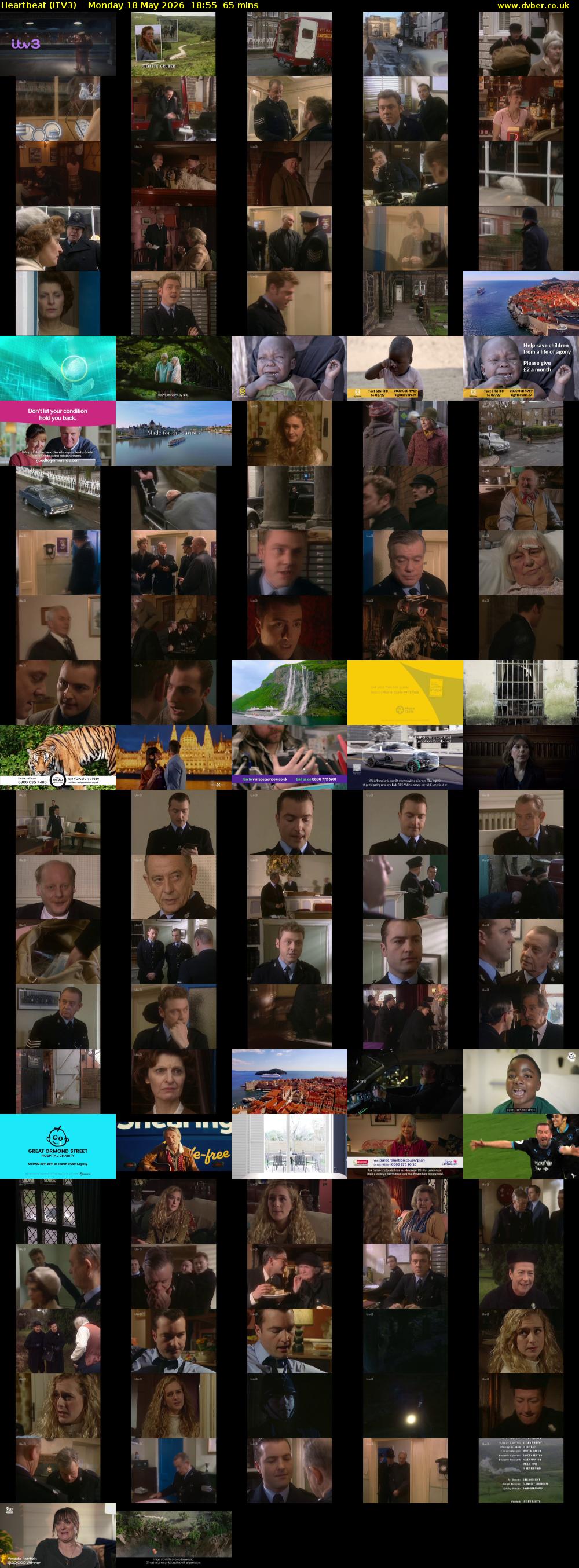 Heartbeat (ITV3) Monday 18 May 2026 18:55 - 20:00