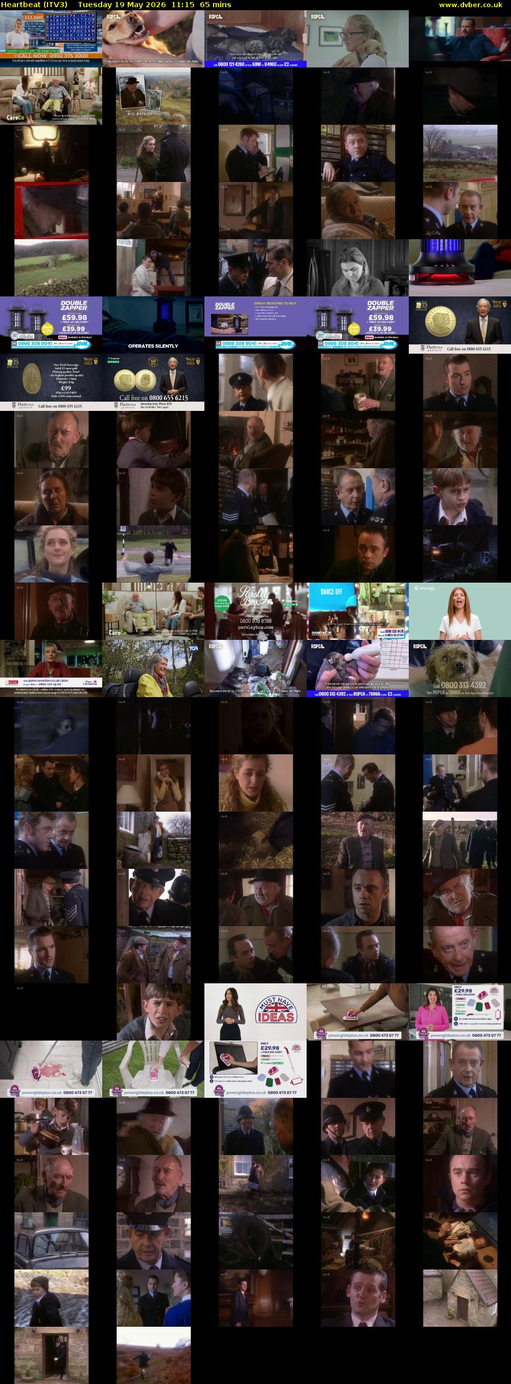 Heartbeat (ITV3) Tuesday 19 May 2026 11:15 - 12:20