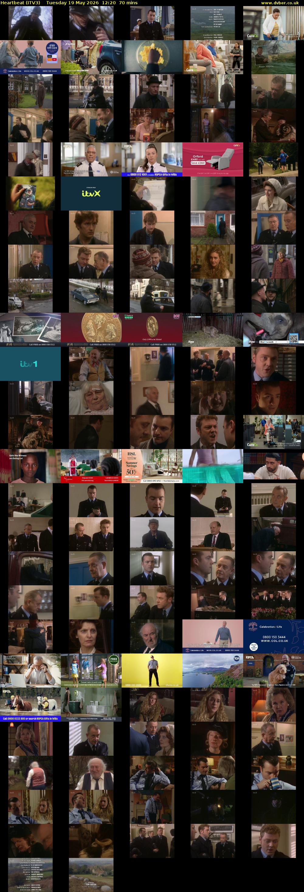 Heartbeat (ITV3) Tuesday 19 May 2026 12:20 - 13:30