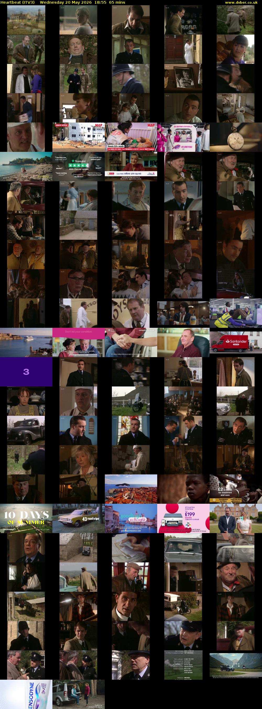 Heartbeat (ITV3) Wednesday 20 May 2026 18:55 - 20:00