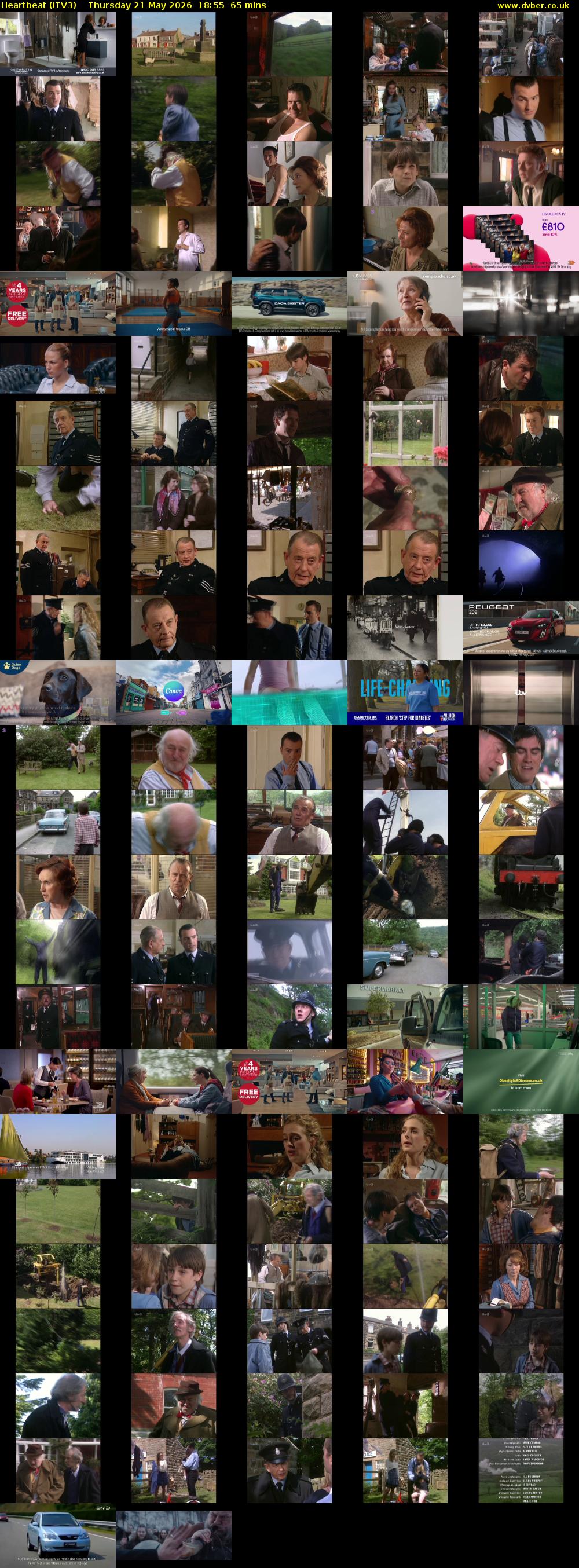 Heartbeat (ITV3) Thursday 21 May 2026 18:55 - 20:00