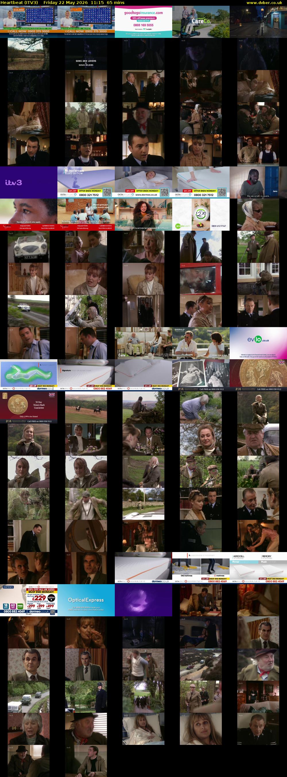 Heartbeat (ITV3) Friday 22 May 2026 11:15 - 12:20