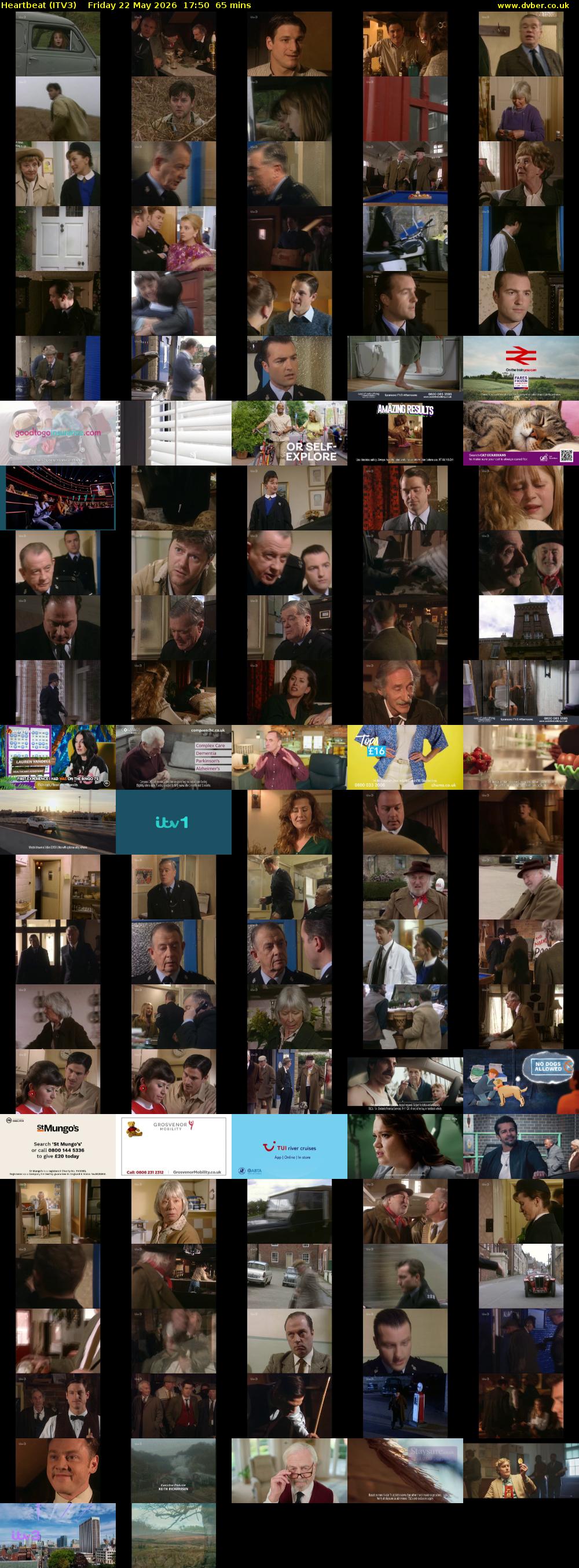 Heartbeat (ITV3) Friday 22 May 2026 17:50 - 18:55