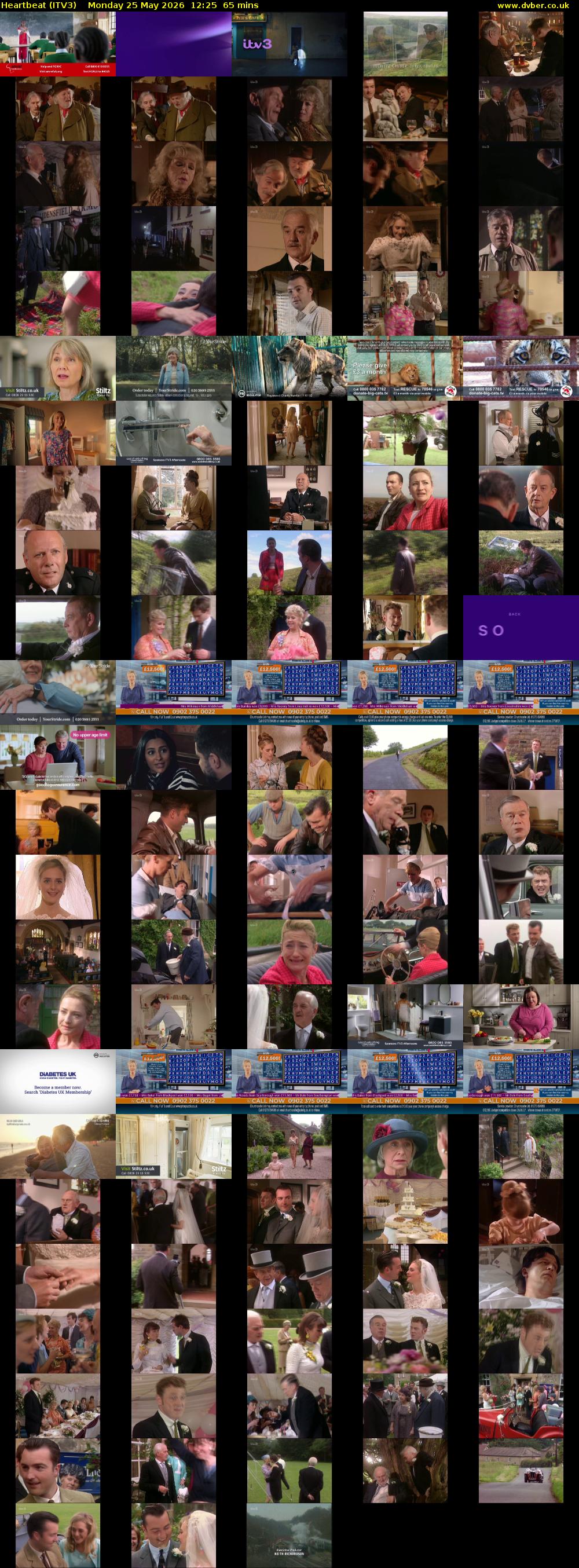 Heartbeat (ITV3) Monday 25 May 2026 12:25 - 13:30