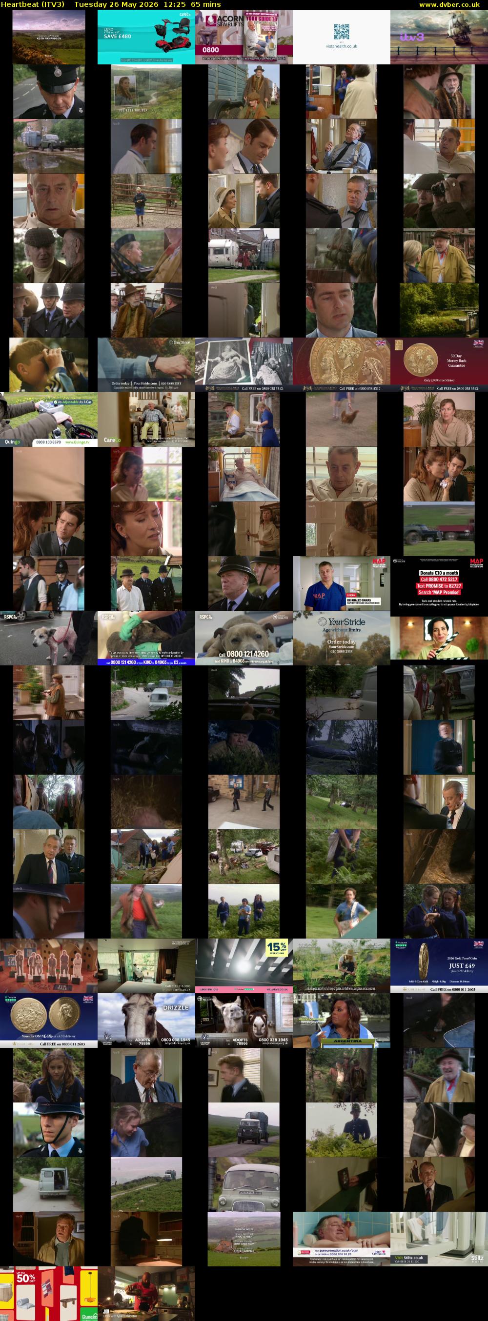 Heartbeat (ITV3) Tuesday 26 May 2026 12:25 - 13:30