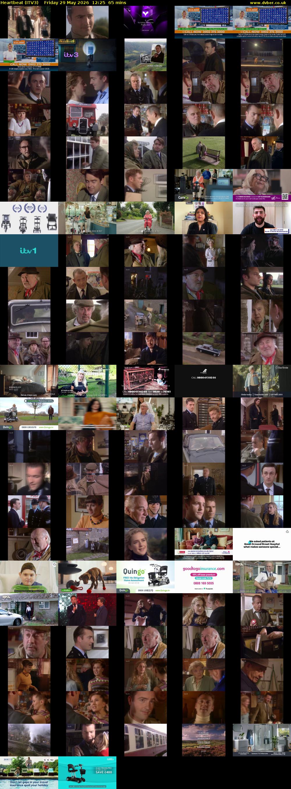 Heartbeat (ITV3) Friday 29 May 2026 12:25 - 13:30