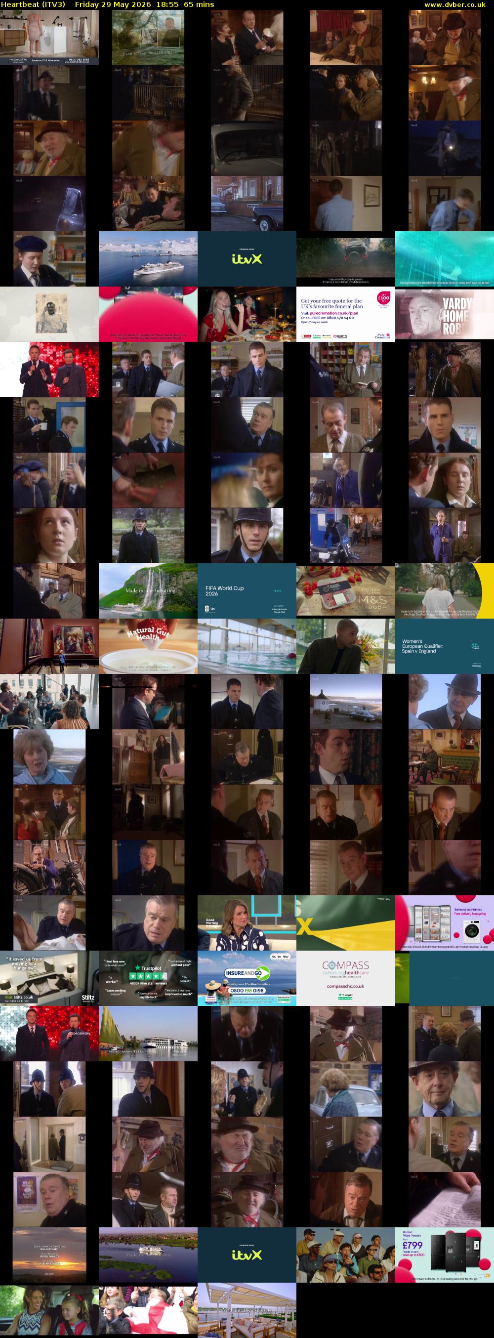 Heartbeat (ITV3) Friday 29 May 2026 18:55 - 20:00