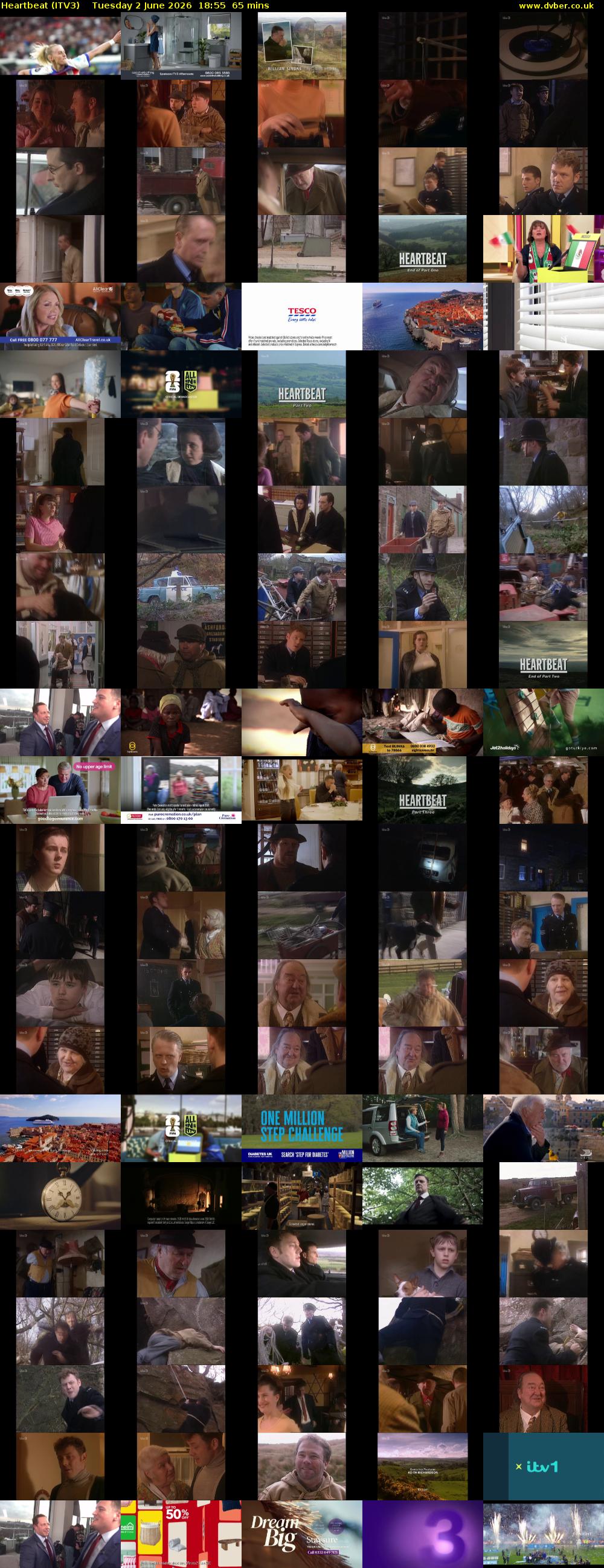 Heartbeat (ITV3) Tuesday 2 June 2026 18:55 - 20:00